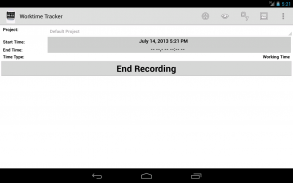 Worktime Tracker RD screenshot 0