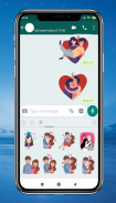 Hug me emoji and hugday stickers screenshot 3