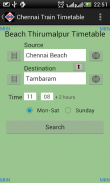 Chennai Local Train Timetable screenshot 9