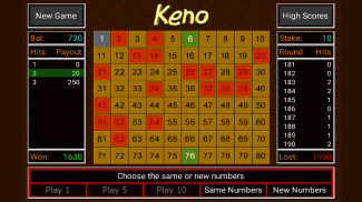 Keno screenshot 3