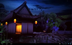 Real Zen Garden 3D: Night LWP screenshot 10