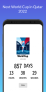 World Cup 2022 Qatar Countdown screenshot 0