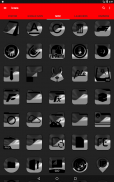 Half Light Black Icon Pack ✨Free✨ screenshot 5