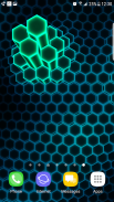 Neon Cells Particles 3D Live Wallpaper screenshot 19