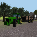 Tractor Simulator 3D: Forestry Icon