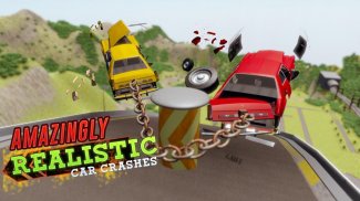 Chained Car Crash Beam Drive: Accident Simulator screenshot 7