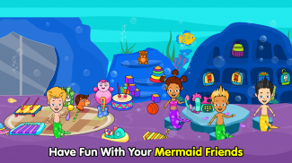 My Tizi Town - Underwater Mermaid Games for Kids screenshot 1