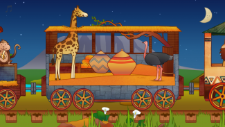 Safari Train for Toddlers screenshot 1