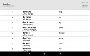 Impariamo le parole tedesche con Smart-Teacher screenshot 15