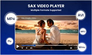 SAX Video Player screenshot 0