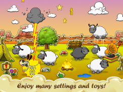 Облака и овцы screenshot 3