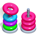 Color Hoop Sort - Hoop Stack Icon