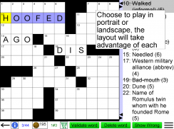 Crossword screenshot 17