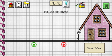 Stickman - Going Home screenshot 7