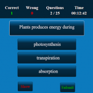 Botany MCQ screenshot 4