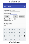 CAS Calc screenshot 2