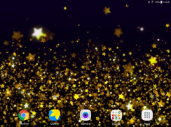 Gold Stars Live Wallpaper screenshot 0