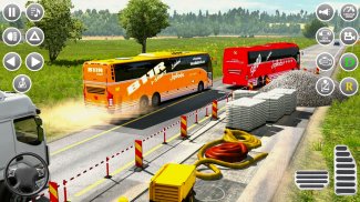 Euro Coach Bus Driving Games screenshot 0