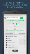 Cliqz - Le navigateur qui protège votre vie privée screenshot 3