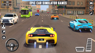 Real Highway Car Racing Games screenshot 2