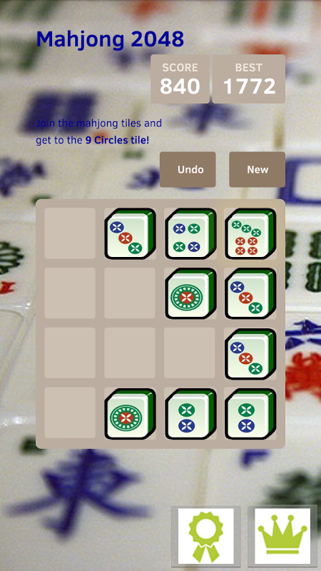 Mahjong 2048 