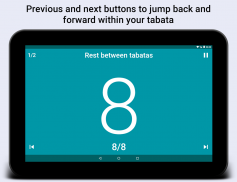 Tabata Timer: Interval Timer Workout Timer HIIT screenshot 5
