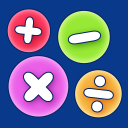 Math Master Kids - Math game for Children Icon