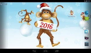 Year of the Monkey Free LWP screenshot 5