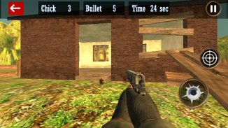 FPS Chicken Shoot Offline Game screenshot 3