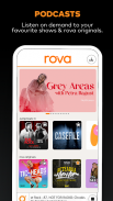 rova – radio, music & podcasts screenshot 1