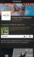 College Sport Wellington screenshot 1