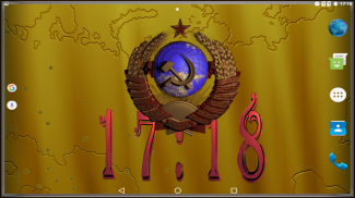 USSR coat of arms Clock screenshot 13