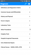 Sepsis Clinical Guide screenshot 1