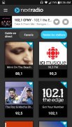 NextRadio – Radio FM gratuite screenshot 0