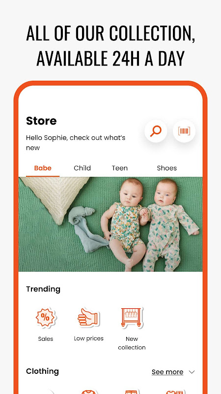 TAO Baby Kids Clothing APK Download for Android Aptoide