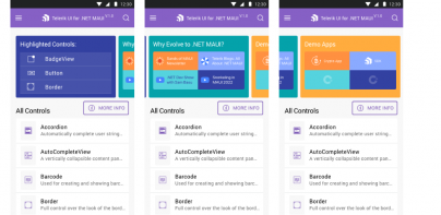 Telerik .NET MAUI Controls