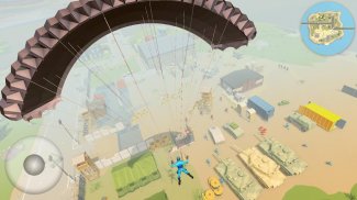 페인트 볼 전투 Royale 3D : 전장 총 발사 screenshot 6