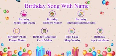 Birthday Video Maker App : Birthday Song With Name