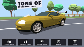 Polygon Drift: Traffic Racing screenshot 4