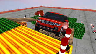 SUV prado car parking game screenshot 6