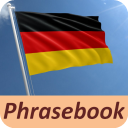 German phrasebook and phrases Icon