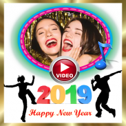 New Year Video Maker 2019 screenshot 0