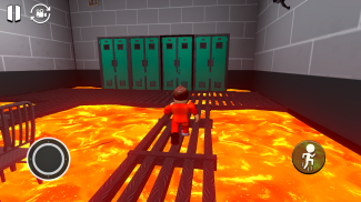 Lava Prison Escape: Obby Run screenshot 1