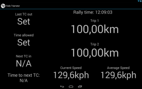 Rally Tripmeter screenshot 10
