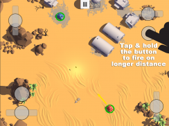 Tanks 3D for 2 players on 1 device - split screen screenshot 7