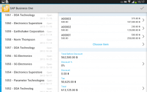SAP Business One screenshot 5