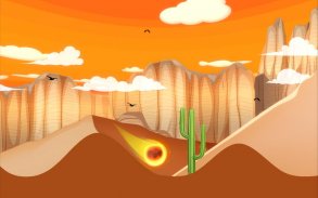 Sand Hills Ball Jumping game screenshot 1