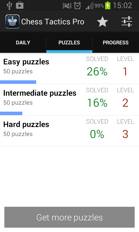 Táticas de Xadrez (Puzzles) - Baixar APK para Android