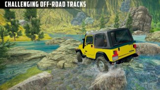 Offroad Jeep Simulator 2019: Mountain Drive 3d screenshot 7