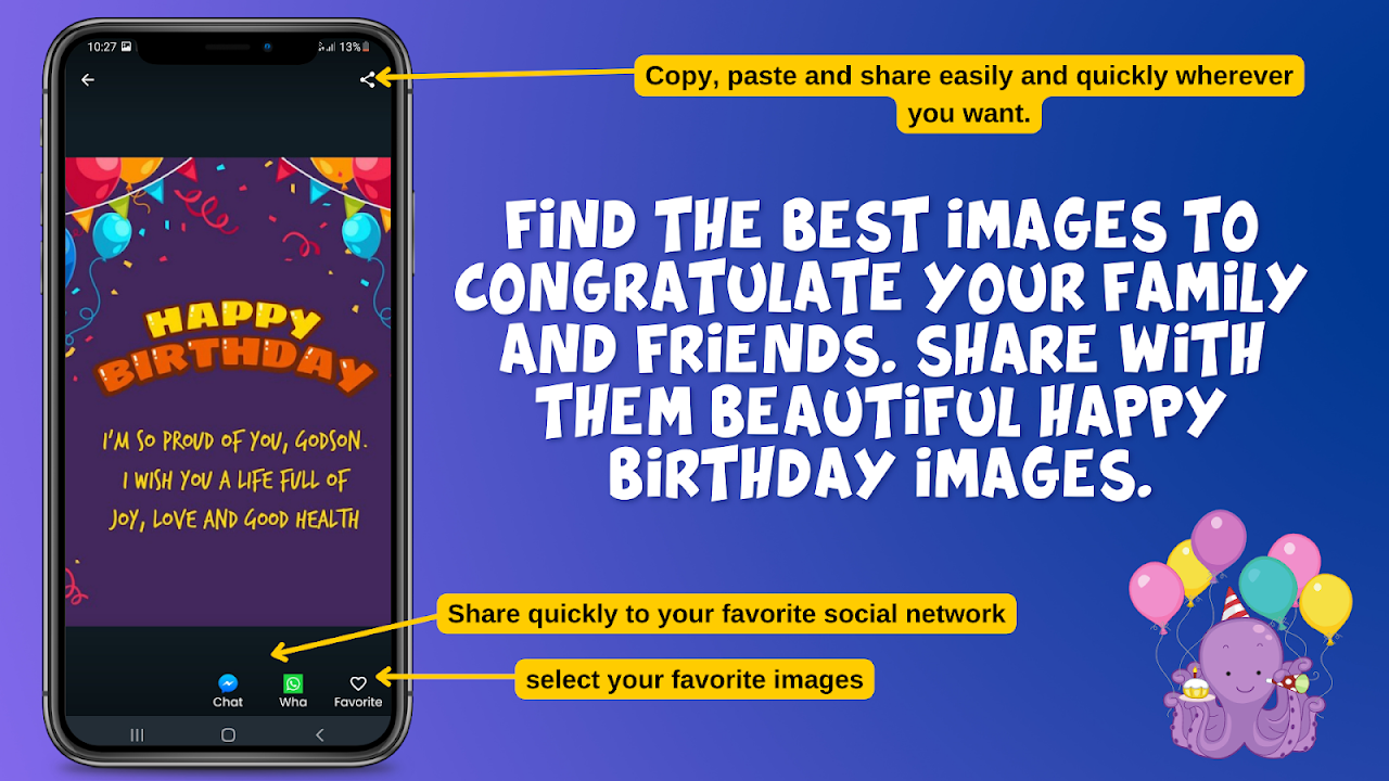 Birthday Wishes and Greetings - Загрузить APK для Android | Aptoide